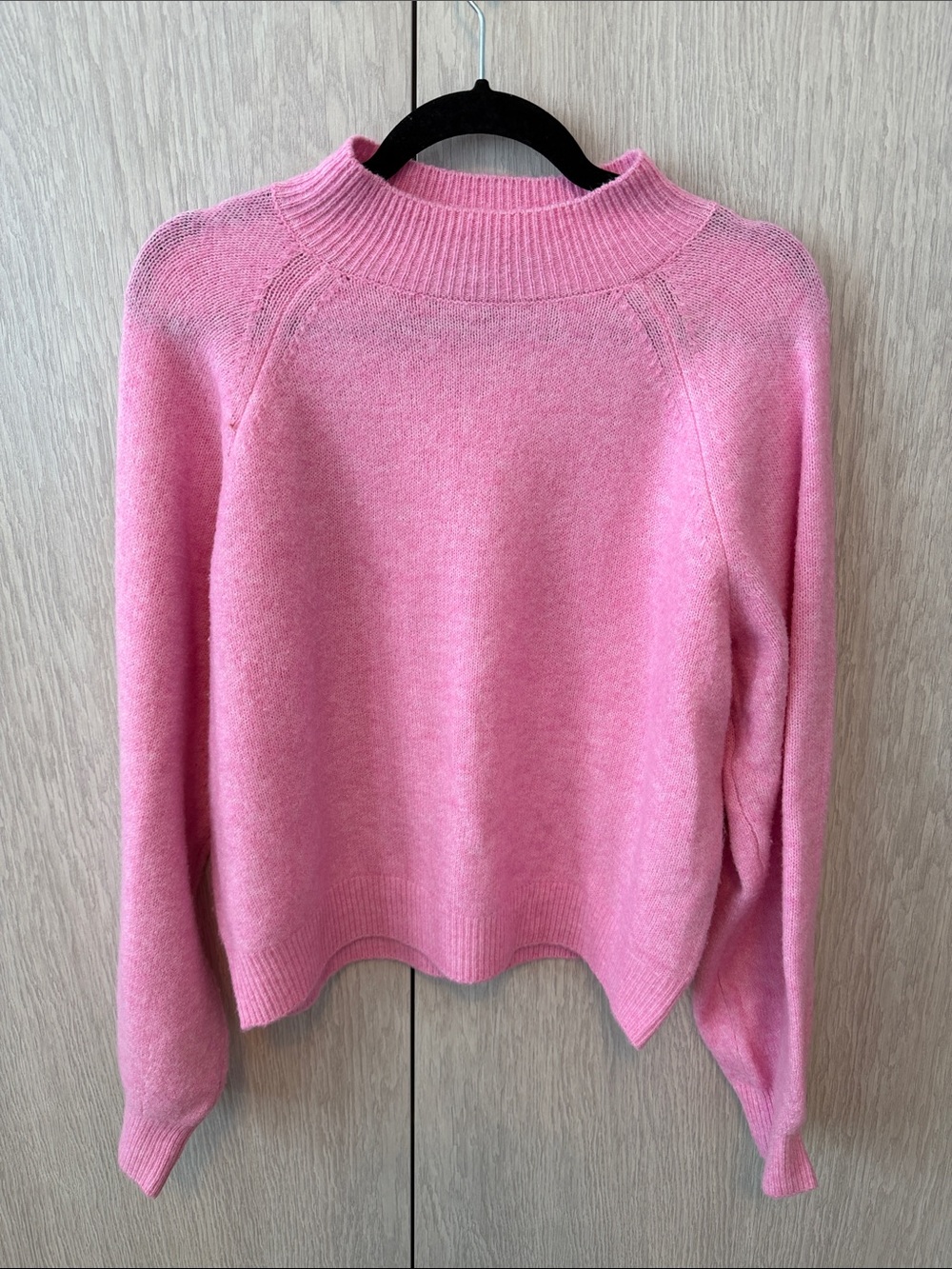 Vero Moda Pink Mock Neck Sweater